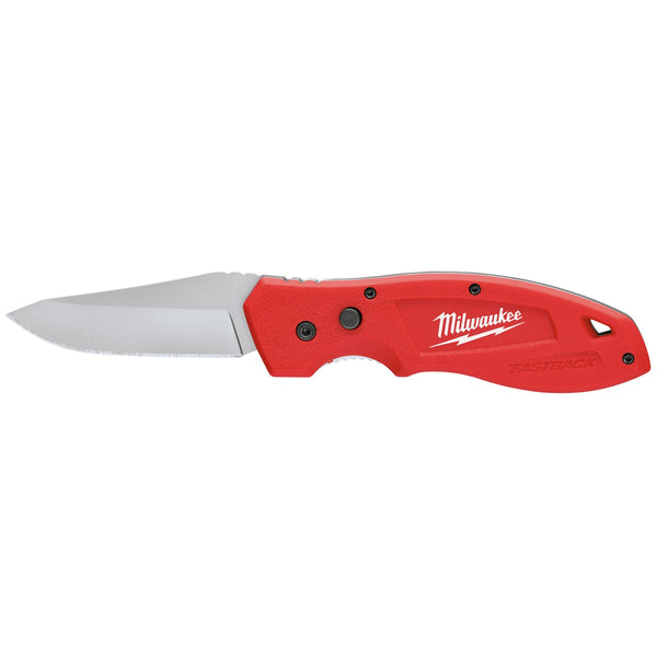 Milwaukee Fastback Smooth Knife -1pc XXX