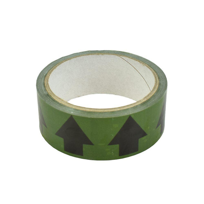 ID TAPE "ARROWS"  (BLACK/GREEN)