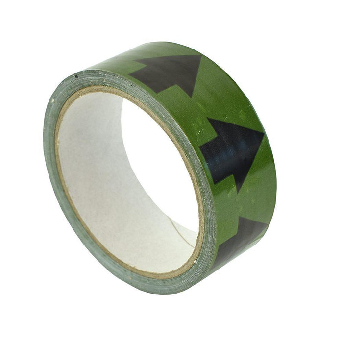 ID TAPE "ARROWS"  (BLACK/GREEN)