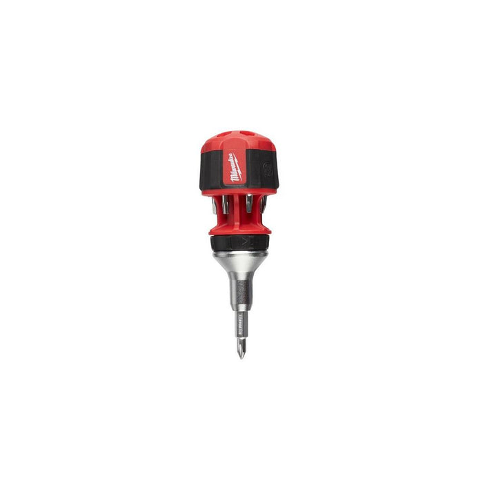Milwaukee Stubby 8in1 Ratcheting Multi Bit Screwdriver